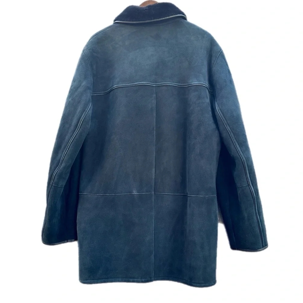 Vintage Autunno Shearlings 100% Sheepskin Coat Made in Turkey, Men’s Medium